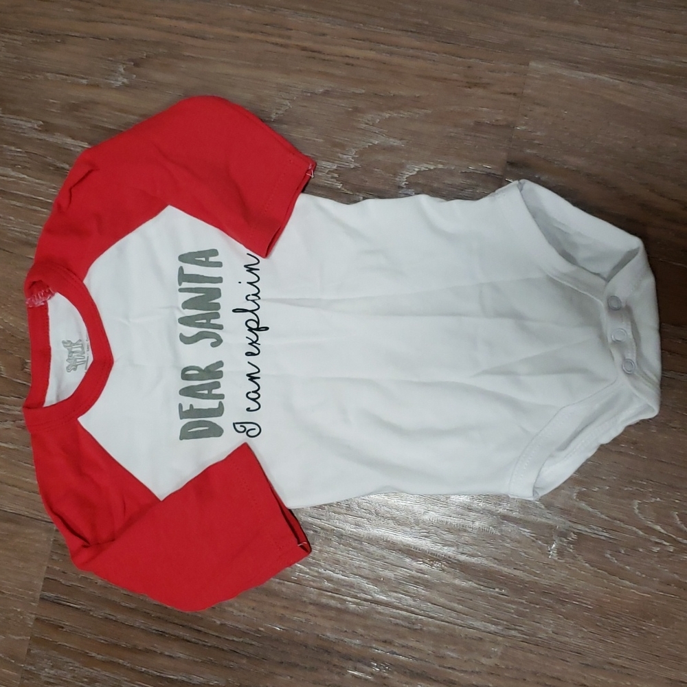 (12-24 Months) Sidewalk Talk Baby 100% Cotton Festive Bodysuit Holiday Adorable